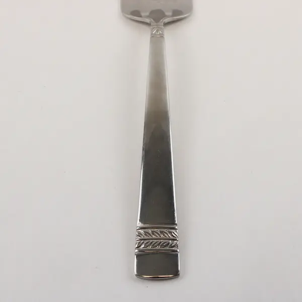 18/10 Stainless Serving Fork by Reed and Barton in the Pattern Evergreen