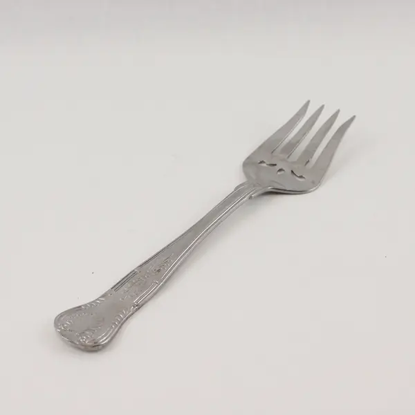 Reed and Barton Stainless Serving Fork in the Pattern Kings Made in China