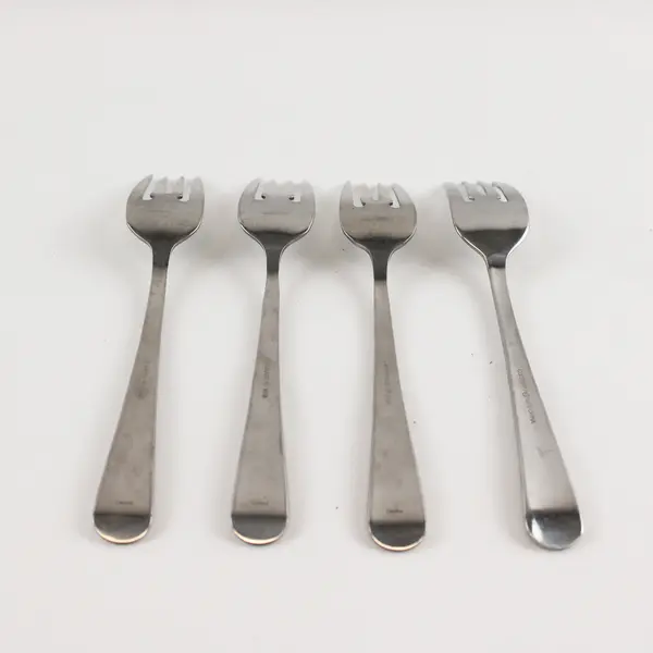 Four 18/10 Stainless Cuisinart Salad Forks in Richfield Pattern Made in China