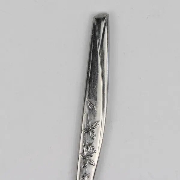 VTG Lot of 2 Noritake Rosalie Pattern Stainless Butter Knives 7.75 Inches Rare