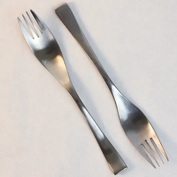 Lot Of 5 Cambridge Silver Strata (Stainless) Pattern Flatware Dinner Forks 8.25"