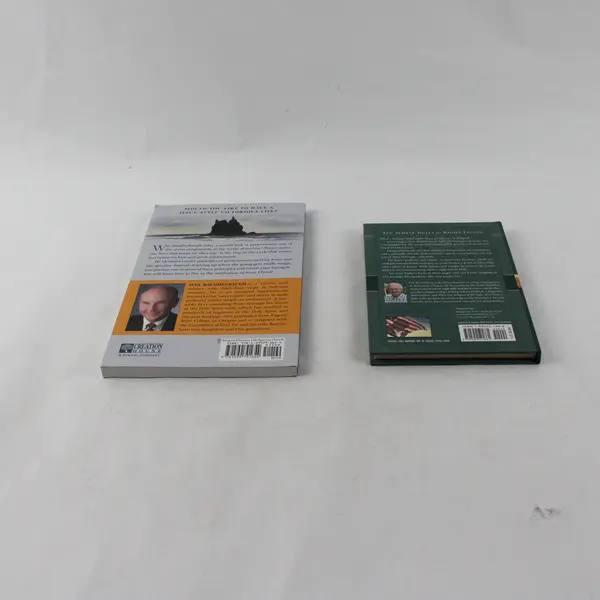 Lot of 2 Books: Right With God (Signed) Ron Mehl & Principles of Perseverance