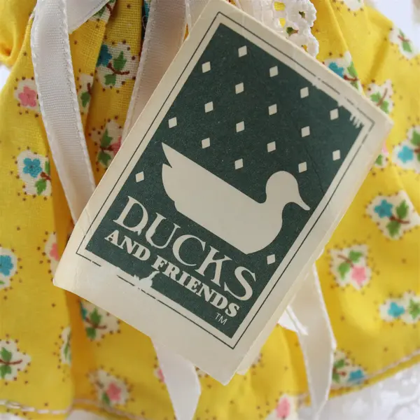Vintage 1983 Just Ducky Dressed China Mouse Collectible Figurine in Box