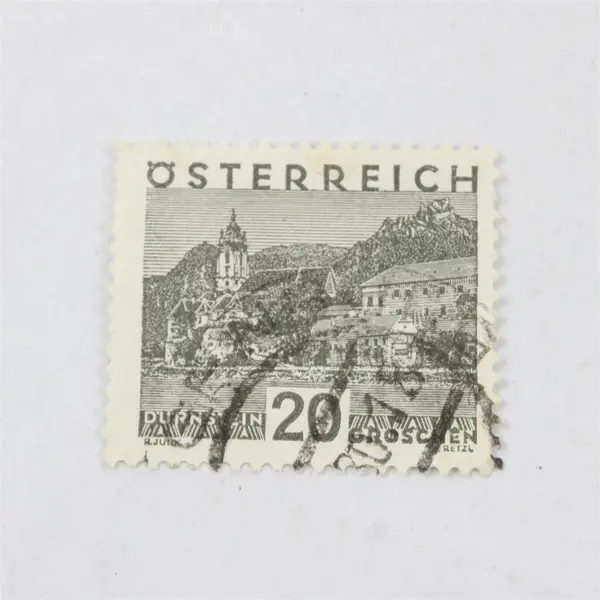 Lot Of 5 Austria Landscapes 10/20/30/40/50g Stamps Used 1930s