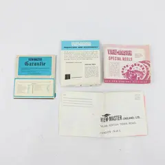 Lot Of 4 Vintage View-Master Mail Order Catalog Brochures 