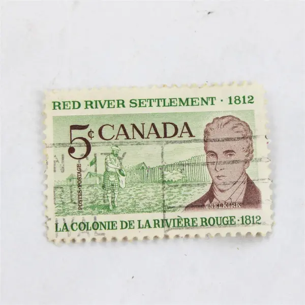 Lot Of 5 Mixed Canada Postage Stamps 1955-1963 Used Cancelled 