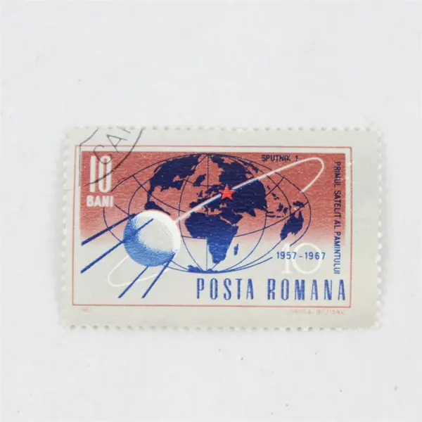 Lot Of 3 Romania 10 Years In Space Stamps 1957-1967 Very Good CTO OG