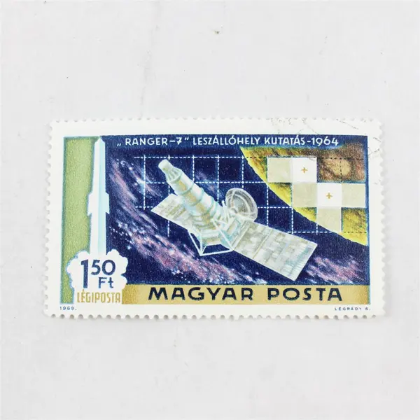 Lot Of 6 Hungary Satellite Commemorative Stamps Mint Canceled To Order 1960s
