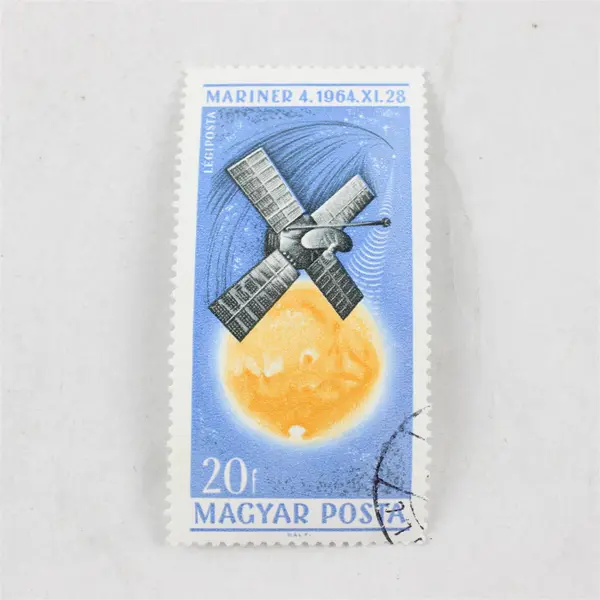 Lot Of 6 Hungary Satellite Commemorative Stamps Mint Canceled To Order 1960s