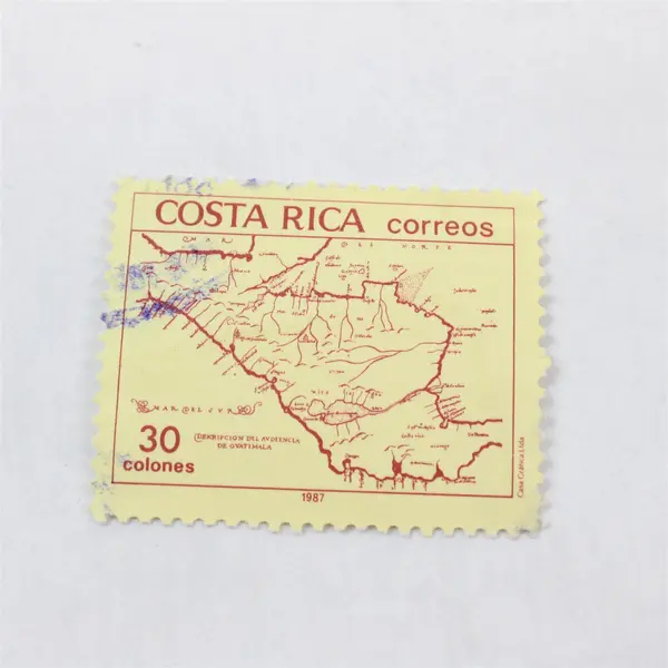 Lot Of 8 Costa Rica Commemorative Stamps Mint Canceled To Order 1960s 1980s 