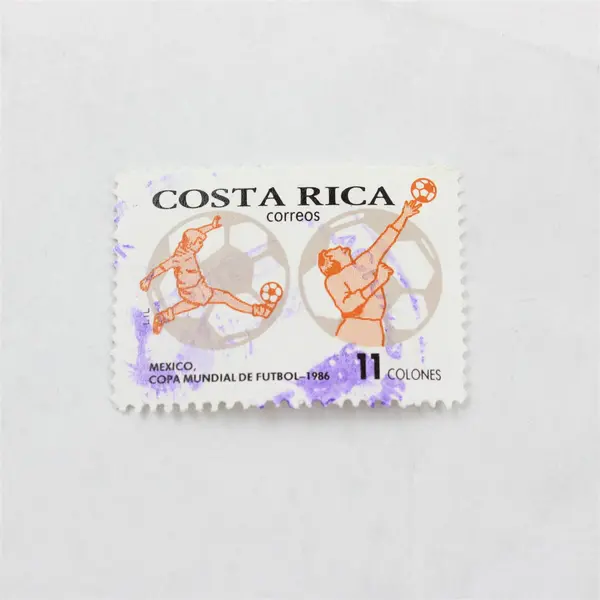 Lot Of 8 Costa Rica Commemorative Stamps Mint Canceled To Order 1960s 1980s 