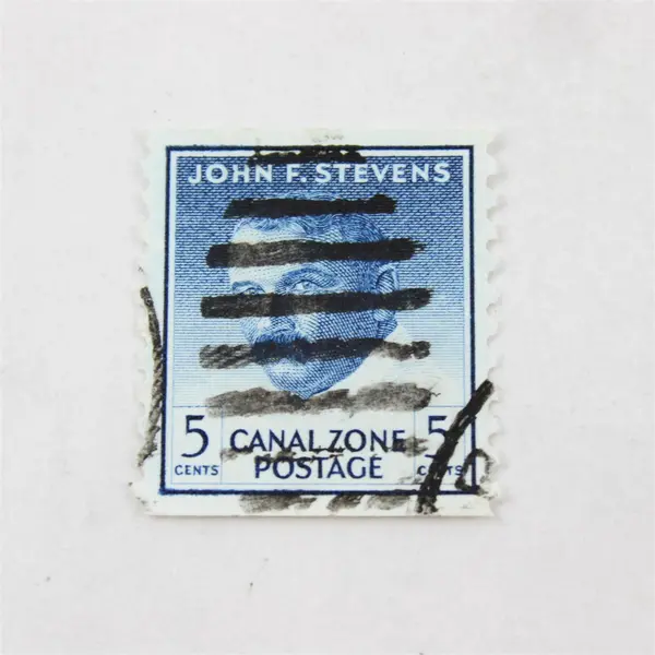 Lot Of 2 U.S. Canal Zone Stamps Used Canceled 1930s 1940s