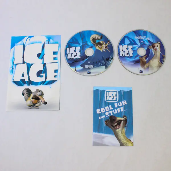 Ice Age 2-Disc Special Edition DVD 2002, 20th Century Fox 