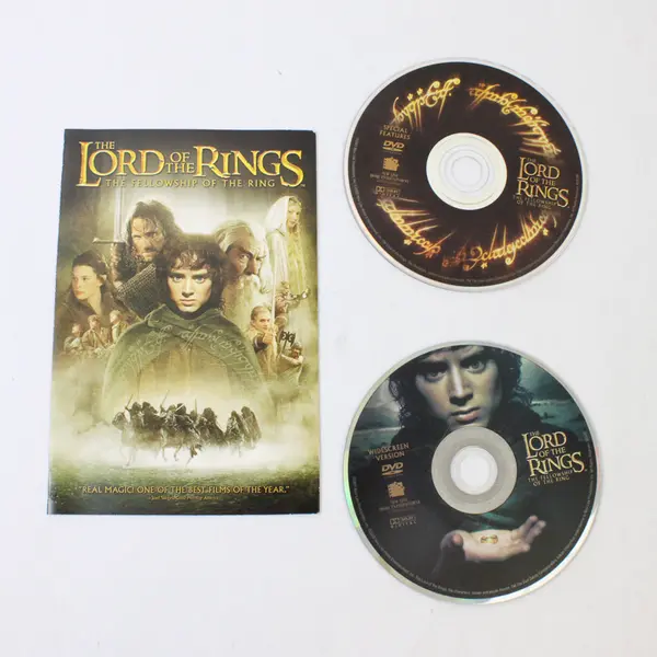Lord Of The Rings Fellowship Of The Ring DVD 2001