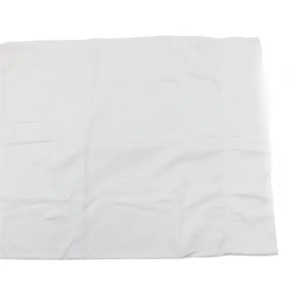 Lot Of 2 Solid White Standard Pillowcases Max Studio & Cindy Crawford Studio