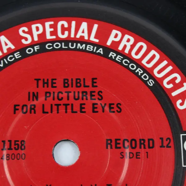 The Bible in Pictures for Little Eyes 7" Vinyl Record