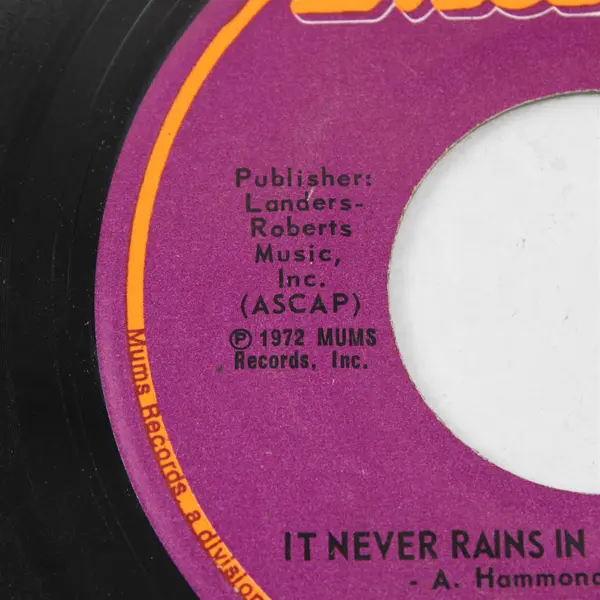 Albert Hammond Anyone Here In The Audience/It Never Rains In Southern California