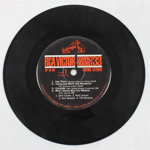 RCA Victor Compact Double 33 7" Vinyl Record