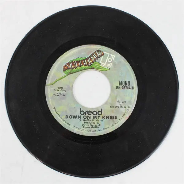 Bread – Diary / Down On My Knees 7" Vinyl Record