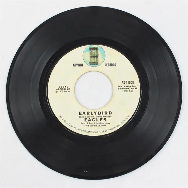 Eagles: Witchy Woman/Earlybird 7" Vinyl Record