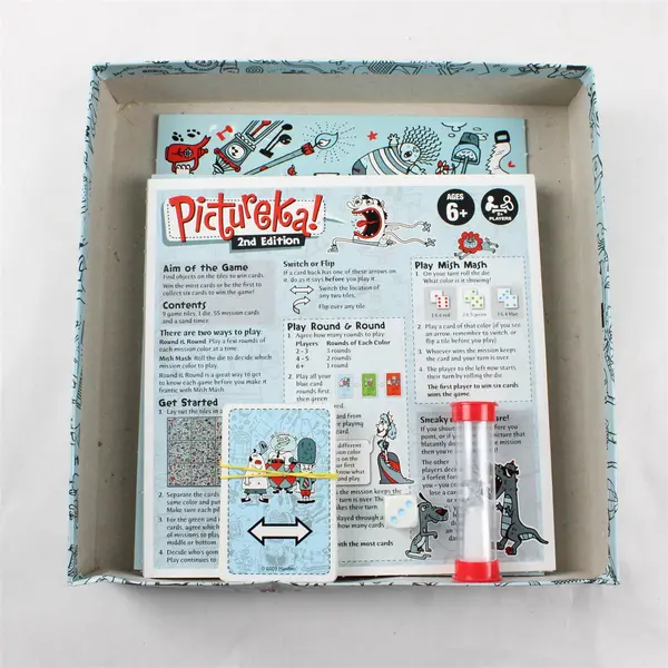 2009 Hasbro Pictureka 2nd Ed. Board Game, Complete