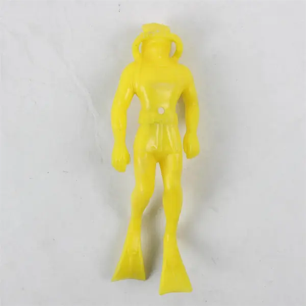 Vintage 1960s PLACO Flippy the Diver Baking Soda Scuba Toy - No Tank