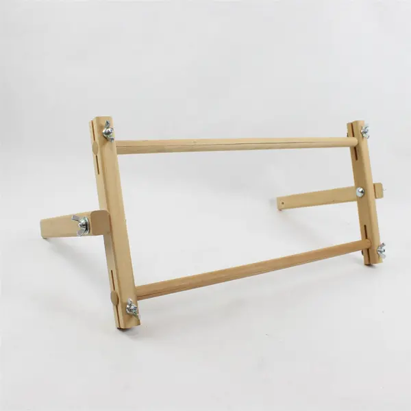 Unbranded Wooden Needlework Standing Frame w/Feet 17.5"Wx8.7"