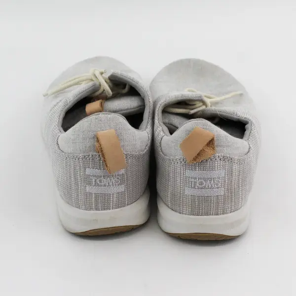 TOMS Light Gray Cabrillo Lifestyle Lace Up Sneaker Shoes Womens Size 11W