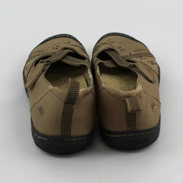 JBU By Jambu Beige Hayley/Morgan Criss Cross Mary Jane Shoes Women's Size 10M