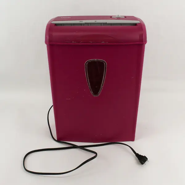 Aurora Corp Purple 8 Sheet Light Duty Crosscut Paper Shredder Model AS894CL