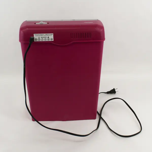 Aurora Corp Purple 8 Sheet Light Duty Crosscut Paper Shredder Model AS894CL