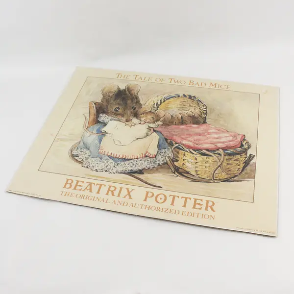 1990 Graphic Impressions The Tale of Two Bad Mice Beatrix Potter Print 16" x 20"