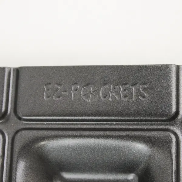 Ez Pockets Metal Baking Pan W/ 12 Square Cavities For Pie Pocket 15.25" x 10.75"