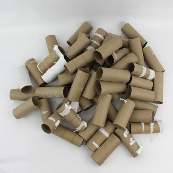 Lot of 53 Empty Clean Toilet Paper Roll TP for Crafts DIY Projects Cardboard