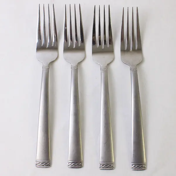 Lot of Four Salad Forks By International in the Pattern INS651