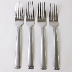 Lot of Four Salad Forks By International in the Pattern INS651