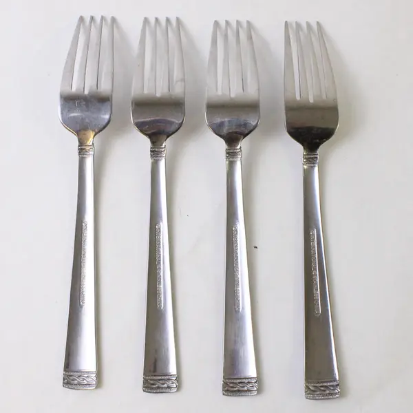 Lot of Four Salad Forks By International in the Pattern INS651