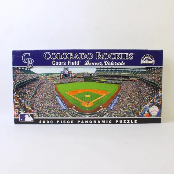 Colorado Rockies 1000 Piece Panoramic Puzzle, Complete #91418 