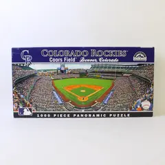 Colorado Rockies 1000 Piece Panoramic Puzzle, Complete #91418 