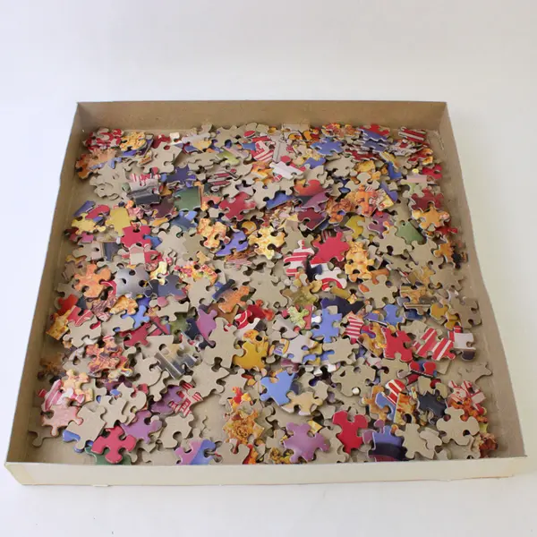 Ceaco 550 Piece Jigsaw Puzzle  Kernel Knowledge Popcorn, Complete 1988