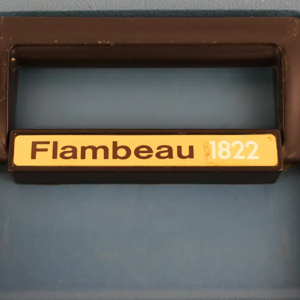 Vintage Flambeau Adventurer 1822 Blue 2-Tray Cantilever Tackle Box Fishing Gear