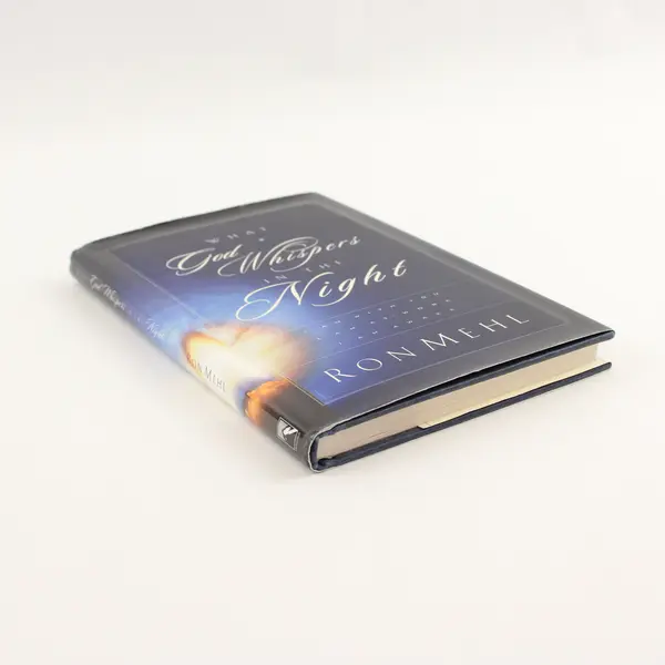What God Whispers in the Night by Ron Mehl 2000 Hardcover Dust Jacket Good