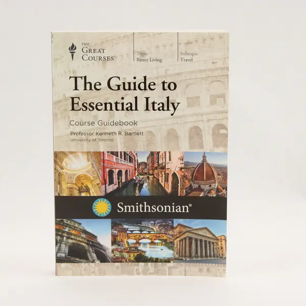 The Guide to Essential Italy Course Guidebook 2015 Paperback The Great Courses