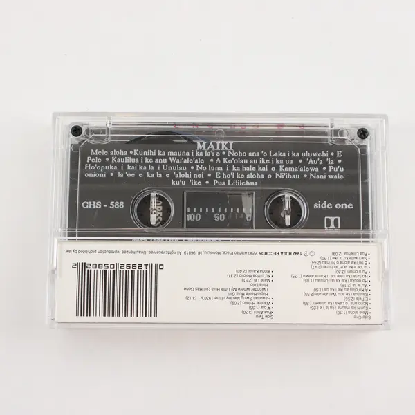 The Kahauanu Lake Trio and Singers Maiki (Chants & Mele of Hawaii) Cassette Tape