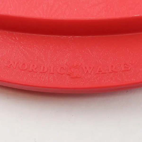 Nordic Ware Red Plastic 12" Lattice & Hearts Pie Top Cutter Bakeware Tool