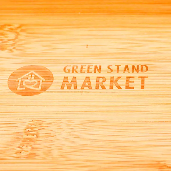 Four Piece Green Stand Market Bamboo Wood Spice Rack Stand/Organizer 3-Tier