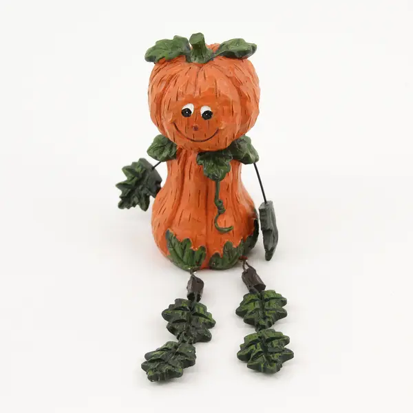 East West Distributing Harvest Pumpkin  Shelf Sitter