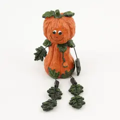 East West Distributing Harvest Pumpkin  Shelf Sitter