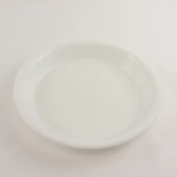 Vintage Pyrex 9" Round Solid White Milk Glass Pie Plate/Dish Bakeware #909