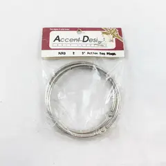 Accent Design 3" Action Bag Rings for Crafting